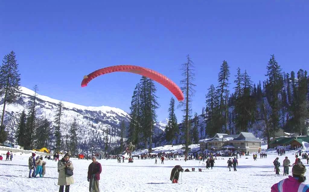 Paragliding Site - Thrilling paragliding with valley views