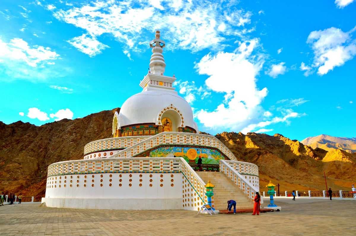 Leh Ladakh - Shanti Stupa
