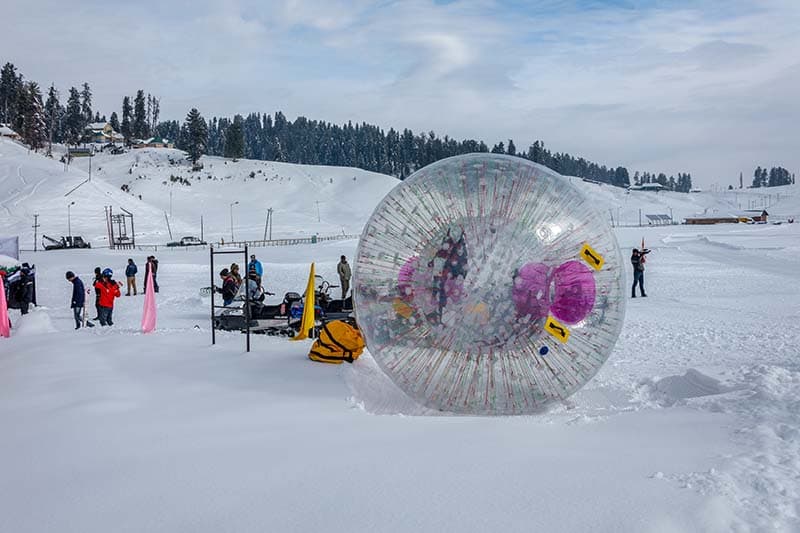 Zorbing Track - Exciting zorbing adventure on slopes