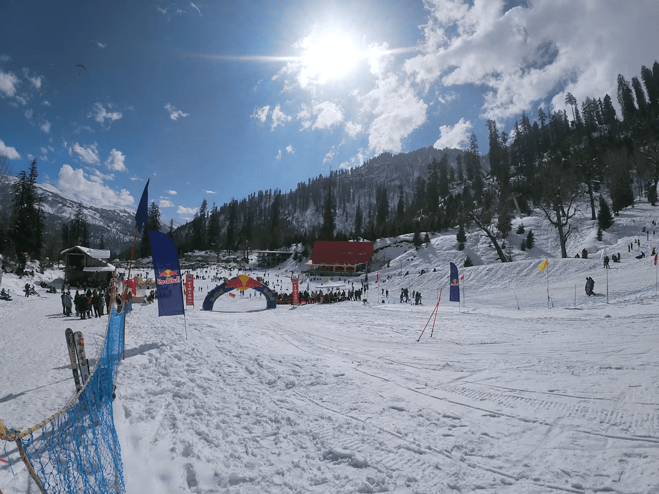 Solang Valley Ski Slopes - Famous skiing destination with multiple slopes