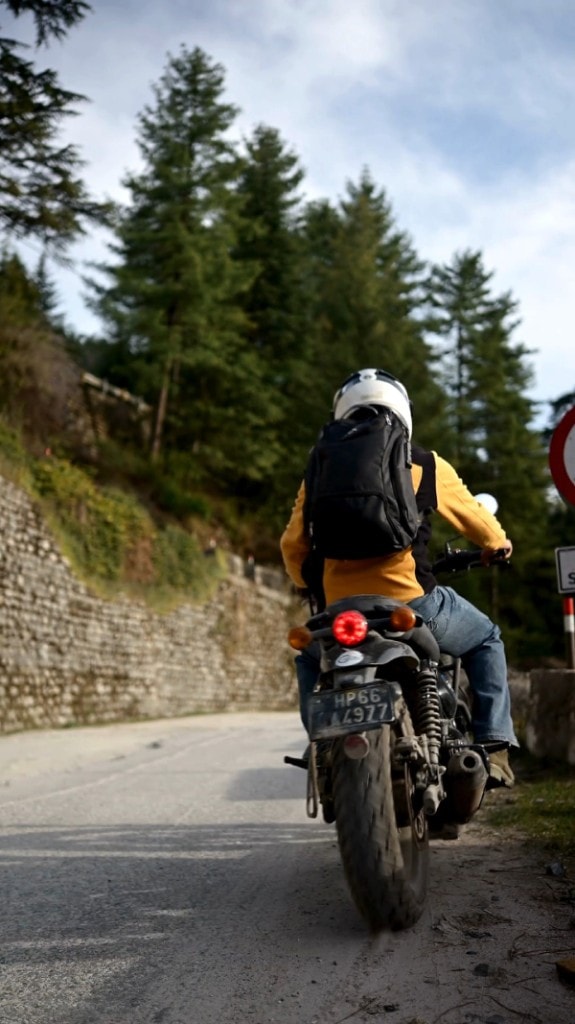 Well-maintained rental bikes ready for Himalayan roads